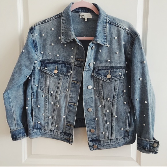 Revolve Jackets & Blazers - Pearl Denim Jacket